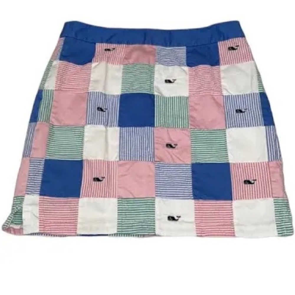Vineyard Vines Patchwork Whale Mini Skirt - image 6